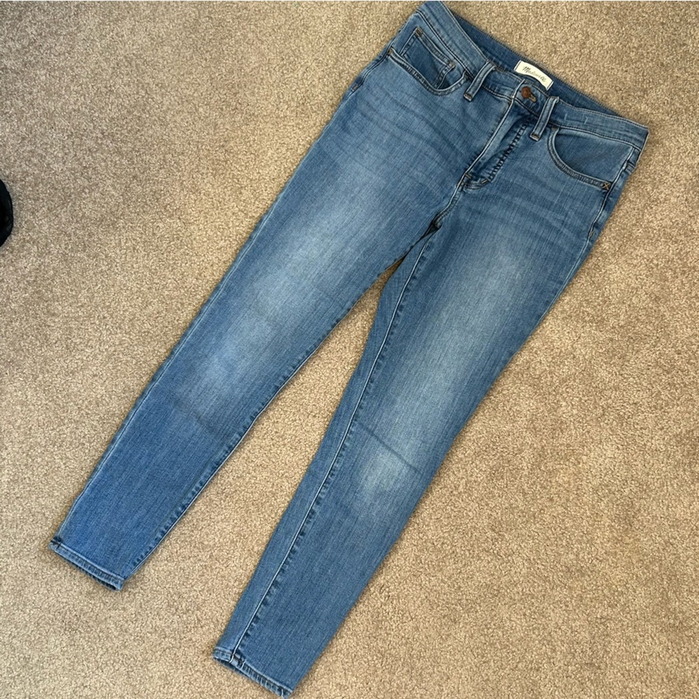 Madewell 9” Mid rise Skinny Jeans Sz 28
